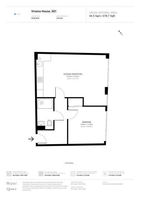 Apartment Br2 - Stunning 1 Bed Heart Of Borough *